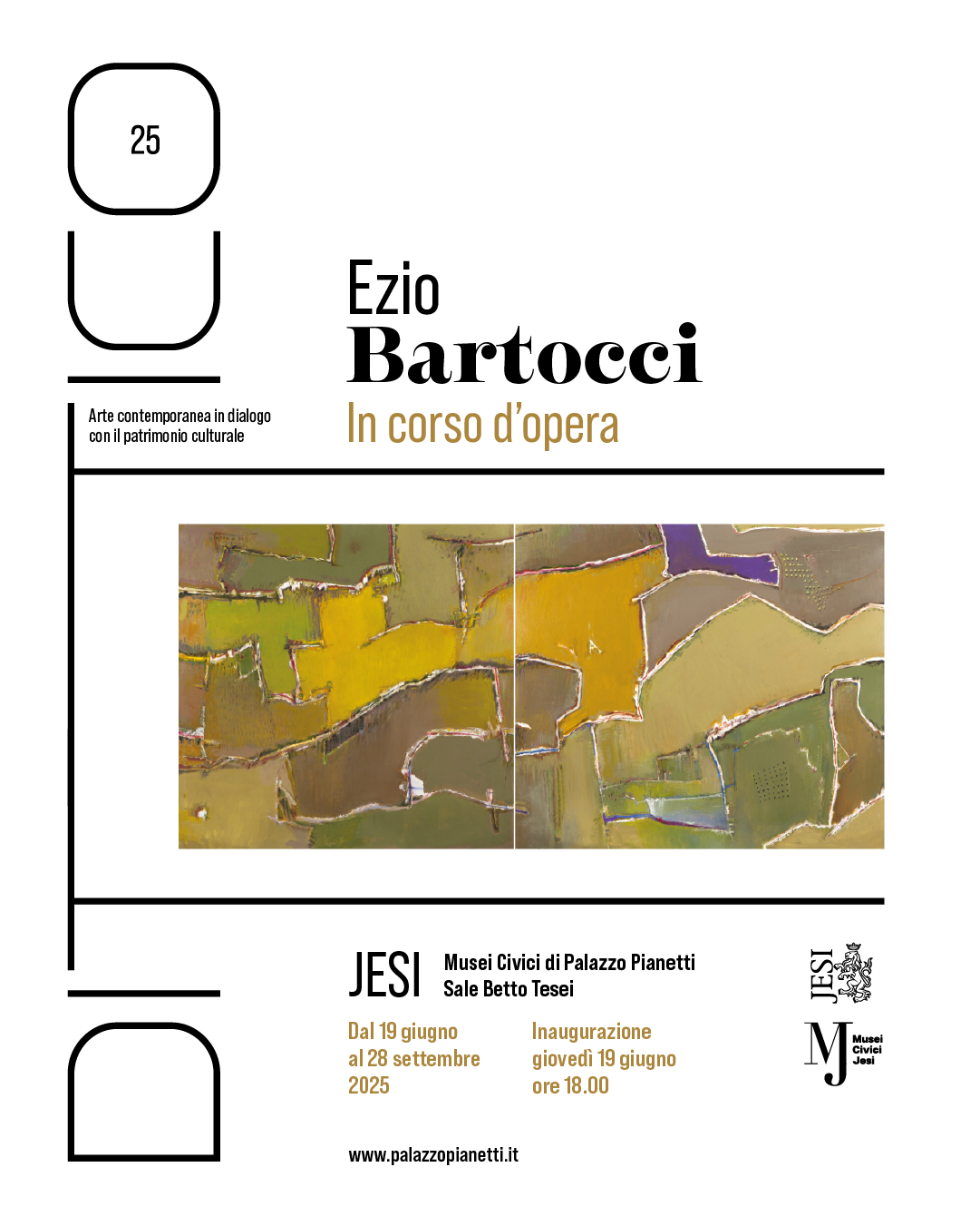 Locandina mostra Bartocci Locandina mostra Bartocci