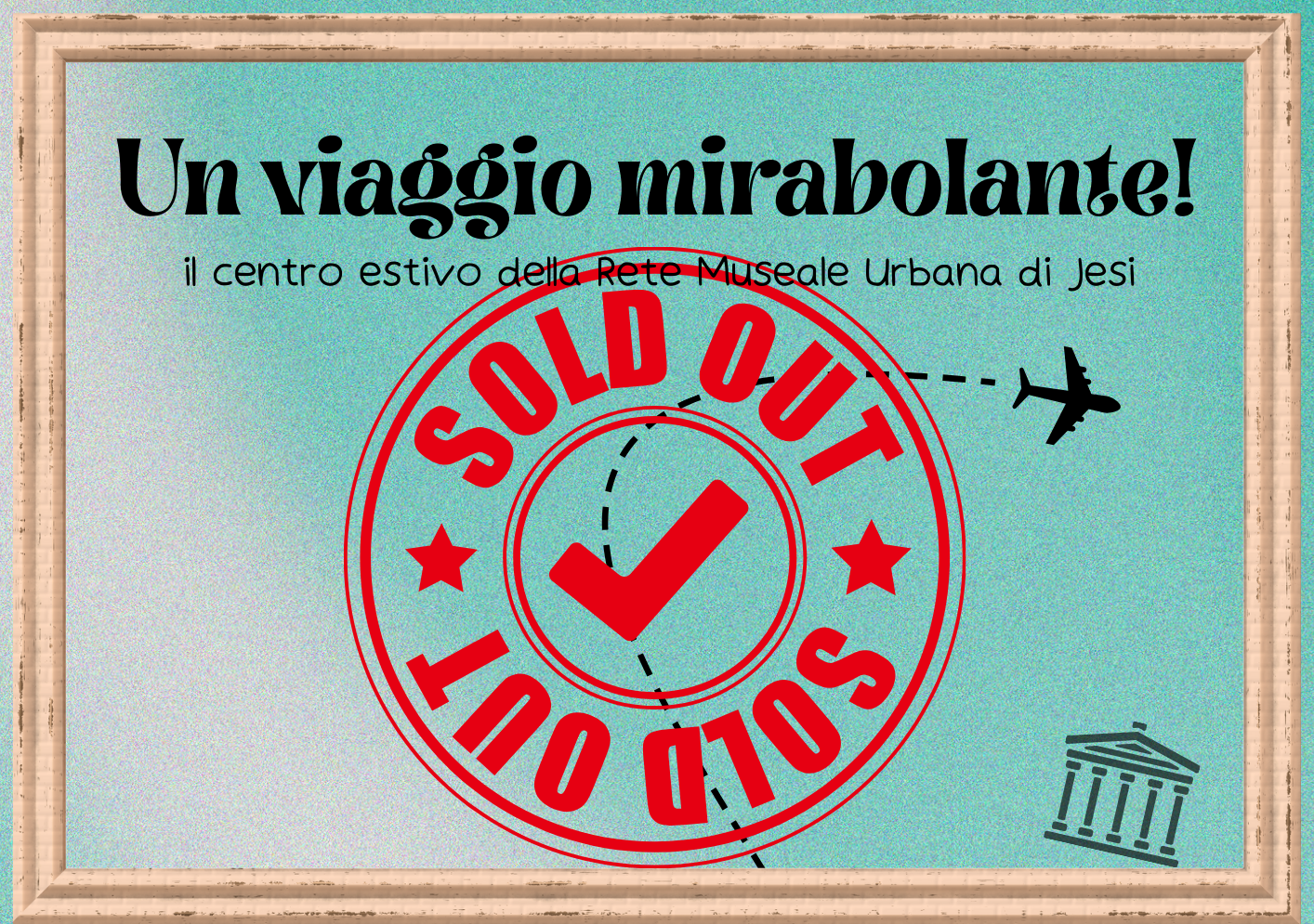 Locandina centro Estivo MJ - SOLD OUT