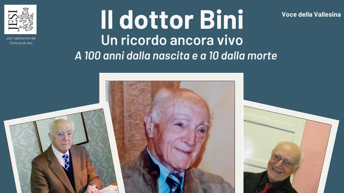 Alcune immagini del dott. Bini riprese dalla locandina Alcune immagini del dott. Bini riprese dalla locandina