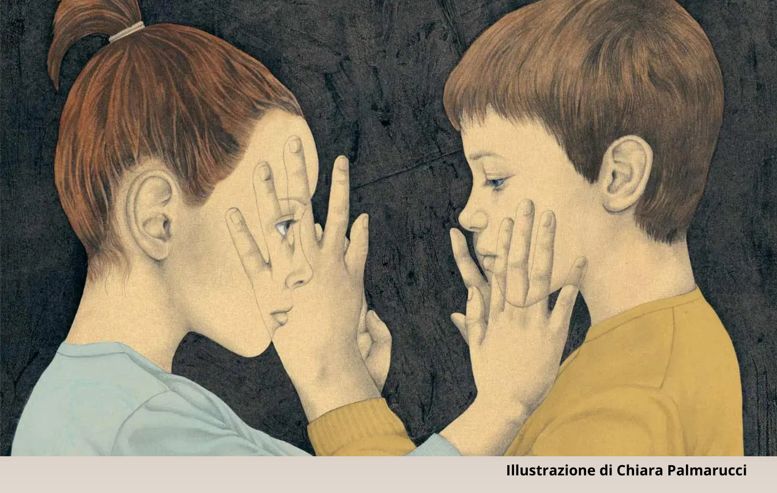 Forme Parole Figure Illustrazione di Chiara Palmarucci come copertina dell'albo