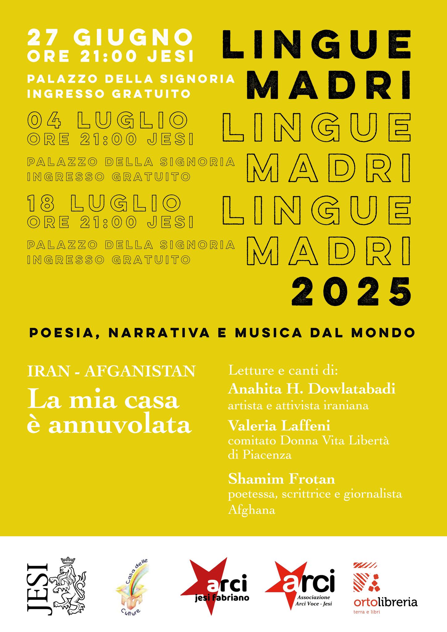 Lingue madri Locandina lingue madri