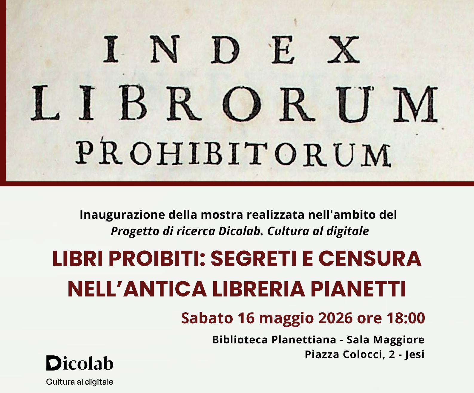 Indice libri proibiti
