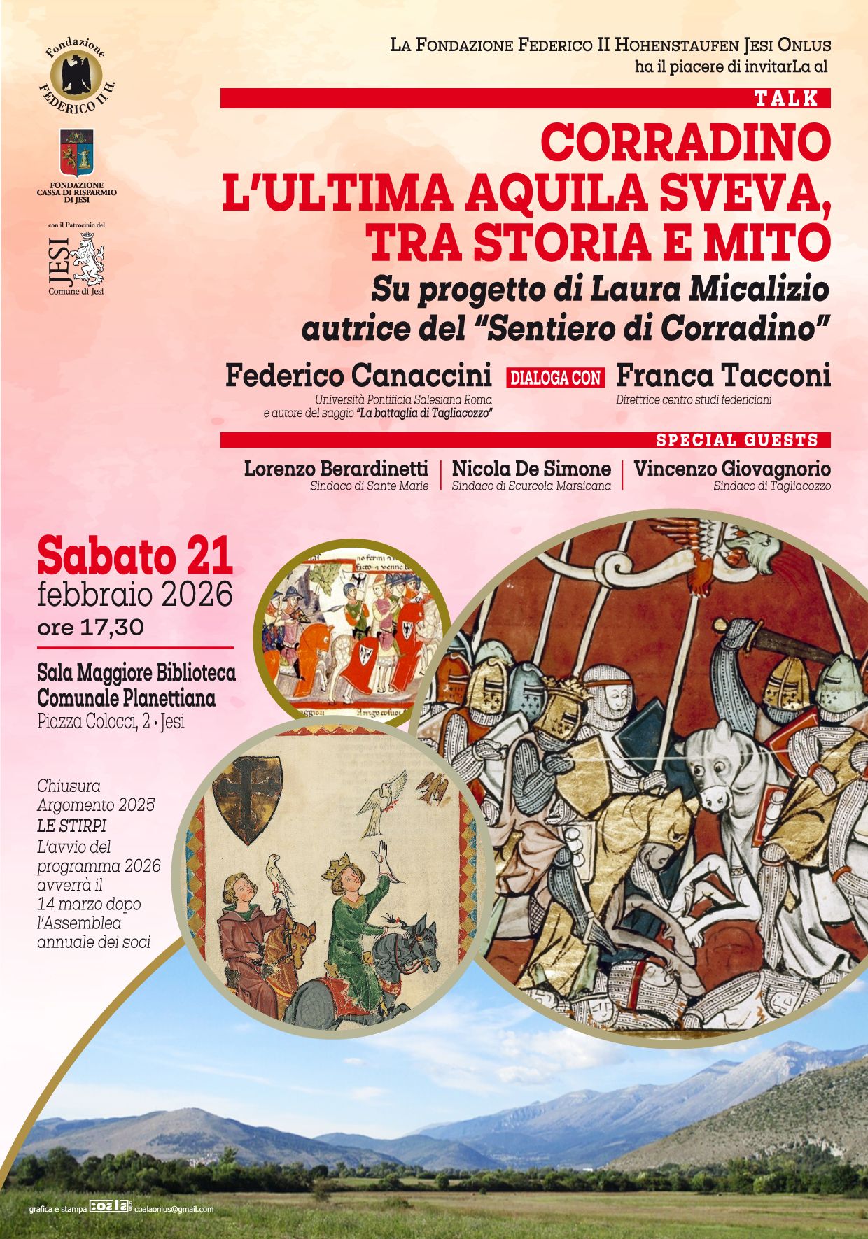 Corradino l'ultima aquila sveva Miniature medievali con scene di caccia e guerra