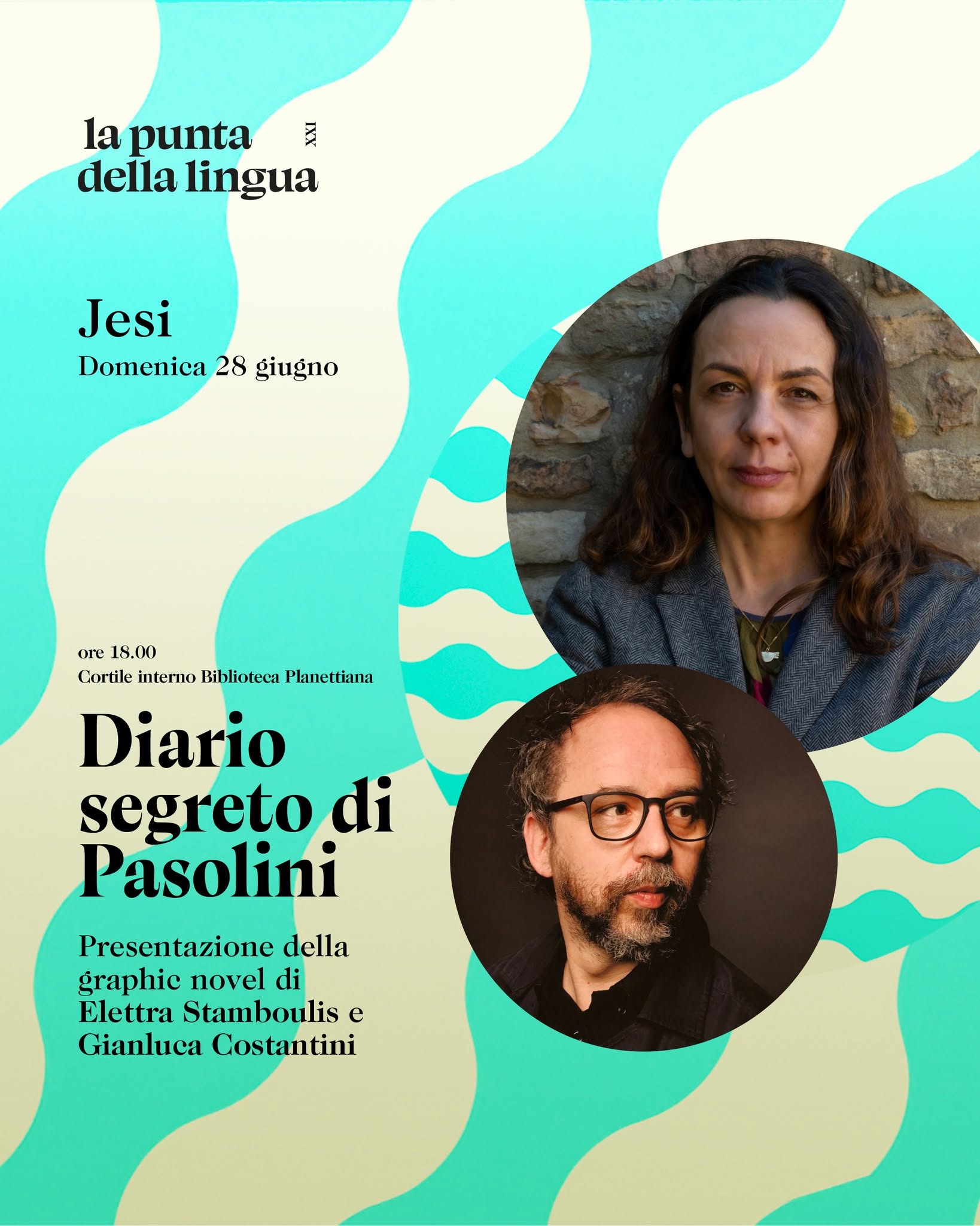 Elettra Stamboulis e Gianluca Costantini