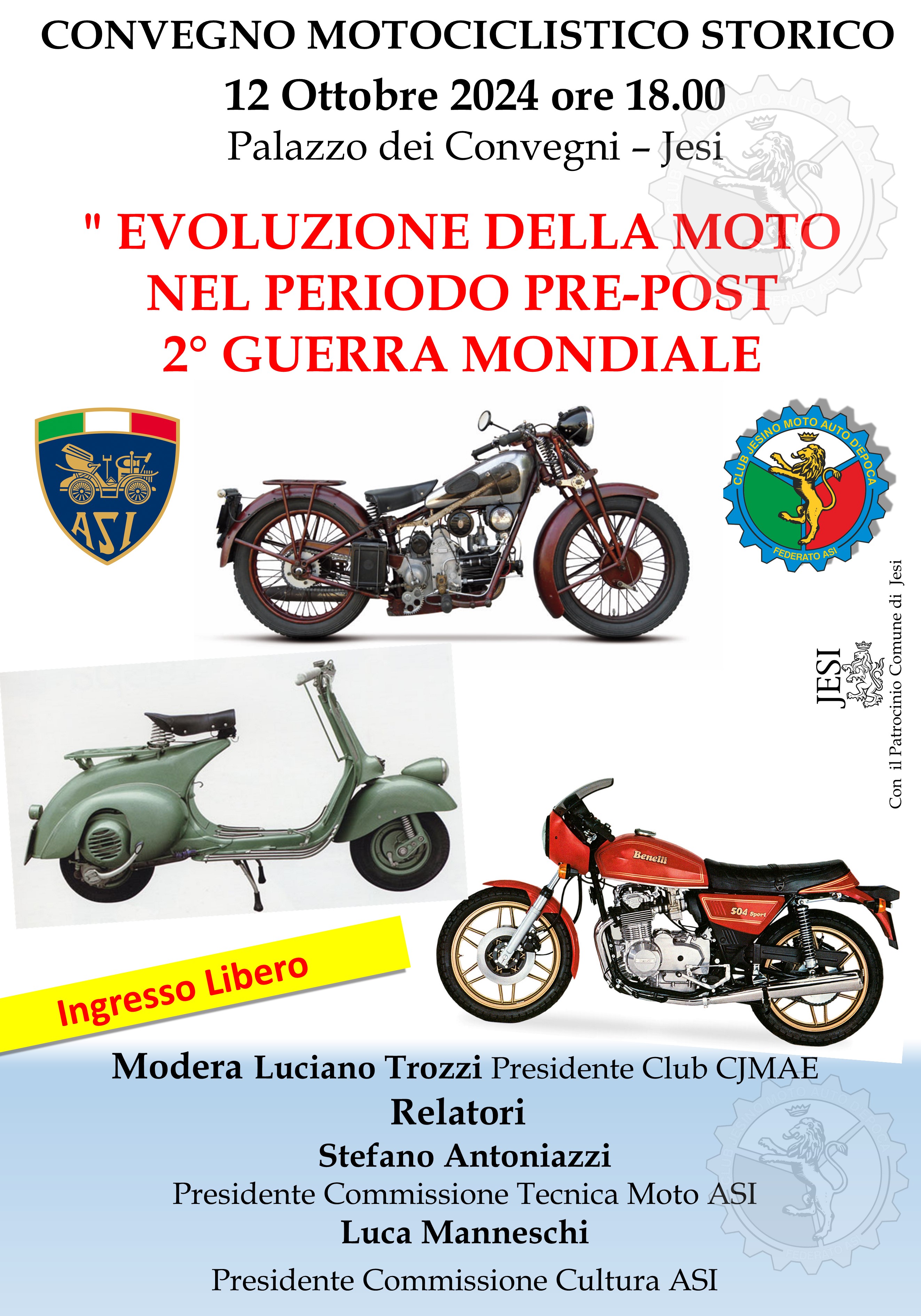 Locandina del convegno